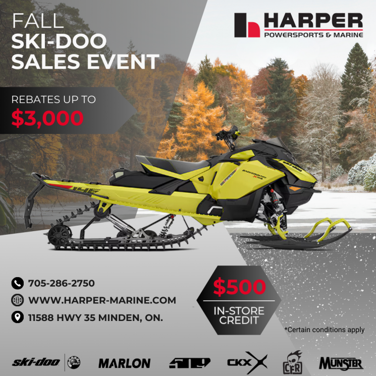 Fall Ski-Doo Sales Event